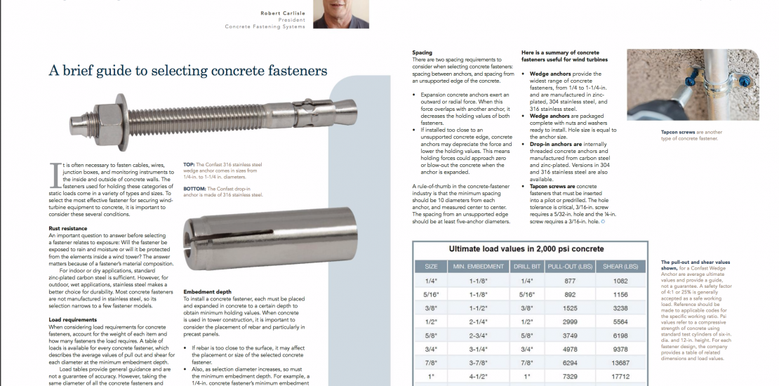 WindPower Magazine PR coverage